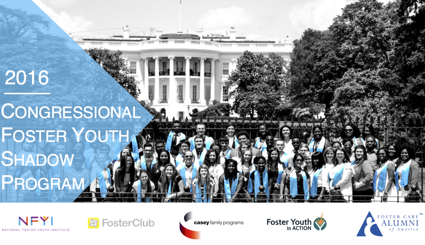 2016 Congressional Foster Youth Shadow Program